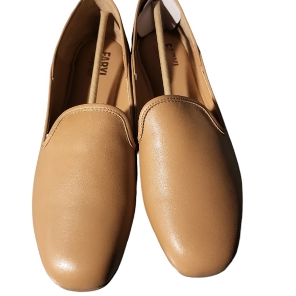 FARYL by Farylrobin Taylor Camel Nappa Leather 9 M - Picture 4 of 5